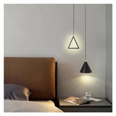 Imagem de Lustre de cobre moderno de luxo para decoração de sala de estar, quarto, luminária pendente elegante para fundo de TV e sofá, luminárias de cabeceira elegantes