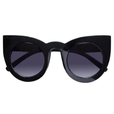 Imagem de Óculos De Sol UVA Gatinho Preto Cat - Palas EyeWear