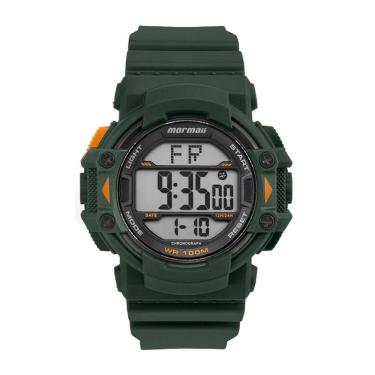 Imagem de Relógio Mormaii Masculino Ref: Mo230200v/8v Esportivo Digital Verde
