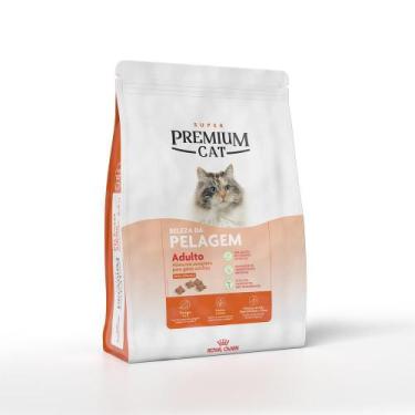 Imagem de Ração Seca Super Premium Cat para Gatos Adultos Beleza da Pelagem 1kg 