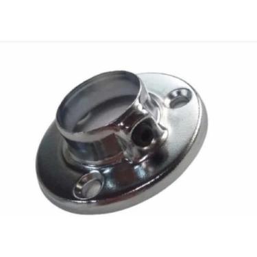 Imagem de Suporte Cabideiro Com Trava P/tubo Redondo 25mm 28 Pçs+paraf - comerci