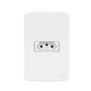Imagem de Kit 5 Tomada Simples 10a 250v Branca Weg Compose 13272662