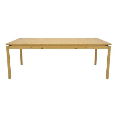 Imagem de Mesa de Jantar de Madeira Taeda Zelda 220cm Natural/Oregon - Gran Belo