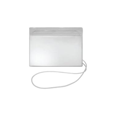 Imagem de CRACHÁ ABERTURA SUPERIOR, Plast Park, 240, Incolor, Pacote com 50 unidades