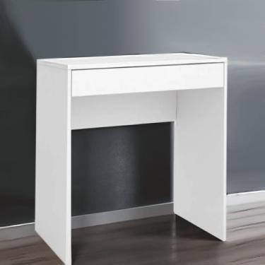 Imagem de Escrivaninha Mesa 100% MDF Moderna Com Gaveta Home Office