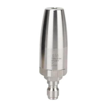 Imagem de ＡＷＨＡＯ Bico rotativo para lavadora de alta pressão 1/4" de conexão rápida, peças de reposição em aço inoxidável, 055 Orifício