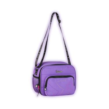 Imagem de Lancheira Luluca Bolsa Térmica Kids Escolar Meninas Juvenil, Cor Lilás