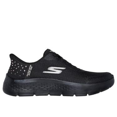 Imagem de Skechers Tênis de caminhada feminino, Slip-ins: GO Walk Flex - Krysta, Preto, 37