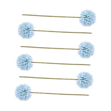 Imagem de Decoração de flores artificiais de jacinto para mesas de centro de mesa