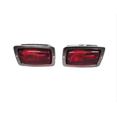 Imagem de Golf Carts Universe Lanternas traseiras de halogêneo cromado para Club Car DS 1982-1992 lanterna traseira de substituição