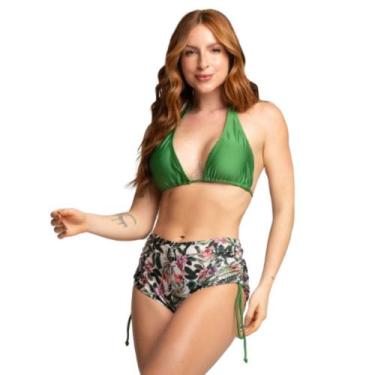 Imagem de Biquíni Bionda Calsinha Estampado Vekyo Moda Praia Conforto Para o Ver
