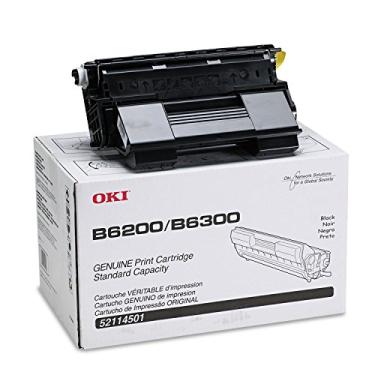 Imagem de Oki Cartucho de impressão data 52114501 para impressora a laser série B6200/B6300, rendimento de 11.000 páginas, preto