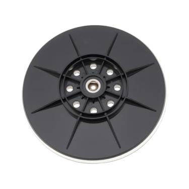 Imagem de eMagTech Almofada de lixa de fixação de gancho e laço compatível com Einhell TC-DW 225 TE-DW para discos de lixamento de 225 mm para lixadeira de drywall