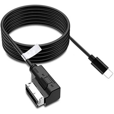 Imagem de CHOYTONG AMI MMI MDI Music Interface Chaging Cabo auxiliar compatível com V-W A4 A3 A5 A6 A8 S4 S6 S8 Q5 Q7 R8 TT com sistema MMI 3G+ para Xs Max 11 Pro Max XR