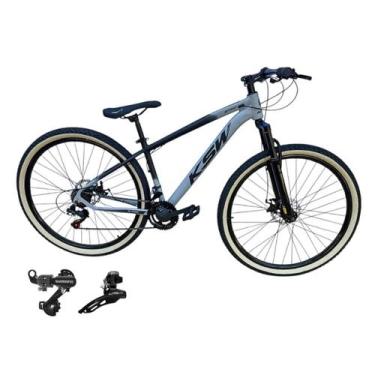 Imagem de Bicicleta Ksw Xlt Aro 29 21v Freios Mecanico Cambios Dainteiro e Trase