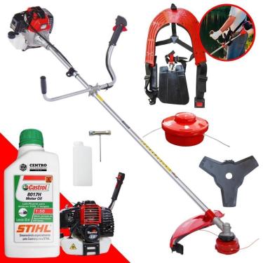 Imagem de Roçadeira Toyama Rt52l C- Faca 3p + Carretel + óleo Stihl 2t