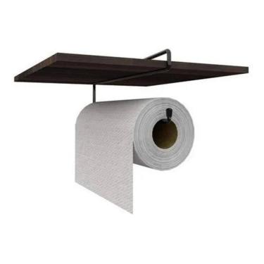 Imagem de 2X Porta Rolo Papel Toalha Suspenso Cozinha Armário Organiza