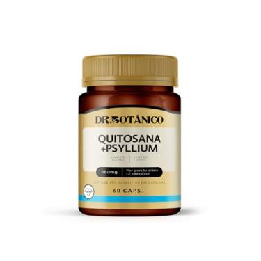 Imagem de QUITOSANA + PSYLLIUM 880MG 60 CAPSULAS DR. BOTANICO