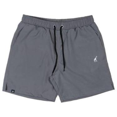 Imagem de Bermuda Lrg Elástico 47 Cinza-Masculino