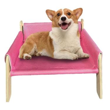 Imagem de Cama elevada para cães, camas para gatos para gatos internos - Sofás para gatos de natural e camas para gatos,Capa de sofá removível confortável para cães Sofás e cadeiras para cães Camas para animais