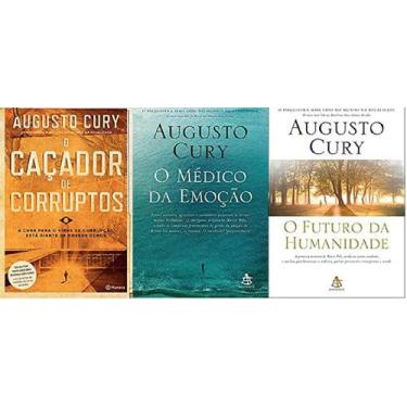 Imagem de Kit3 Livros Augusto Cury O Caçador Corruptos + O Futuro Da