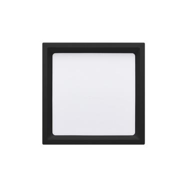 Imagem de Painel De Led Stella Quadrado Deep De Sobrepor Recuado 17w Bivolt Preto 3000k Luz Amarela Sth20903pto/30