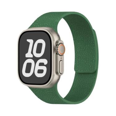 Imagem de Pulseira Magnética De Silicone De 45mm 44mm 40mm 46mm 41mm 42mm 38mm P
