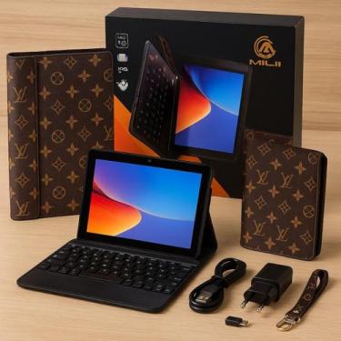 Imagem de Tablet Pc Mil10 6gb Ram 256gb 10 Polegadas Android 13 Milli, Cinza