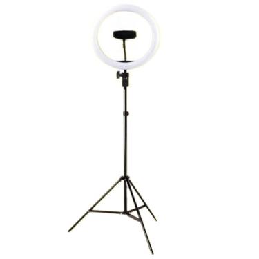 Imagem de Ring Light Iluminador 8/10/12/18 Polegadas Com Tripé De 2.10 Metro ring light com tripé(8 polegadas)