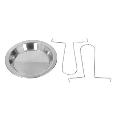 Imagem de CUOFYUNL Vertical Aço Inoxidável Torrador de Frango Rack Espessamento Evitar Varanda Assadeira de Frango com Rack para Camping