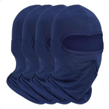 Imagem de Kit 4 Balaclava Touca Ninja Toca Proteção Uv50+ Térmica-Unissex
