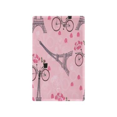 Imagem de Wassud Placa decorativa para tomada de interruptor de luz, placa de parede de torre caprichosa para tomadas elétricas em branco 11 x 6 cm