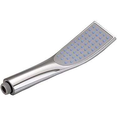 Imagem de YYBOES Chuveiro de cabeça de chuveiro filtro de chuveiro elétrico cabeça de chuveiro impulsionador de economia de água galvanoplastia prata silicone saída de óleo é fácil de limpar multifunções cabeça