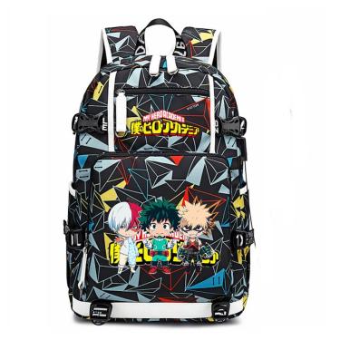 Imagem de Mochila Mys Heros Academias Kids School Oxford 30x14x47cm