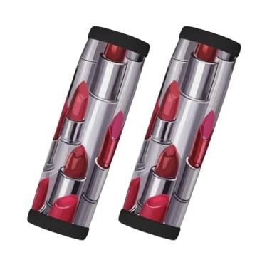 Imagem de Batom cosmético, perfume, impressão artística, etiqueta de bagagem para viagem confortável, alça de bagagem, envoltórios, acessórios de viagem antiderrapantes