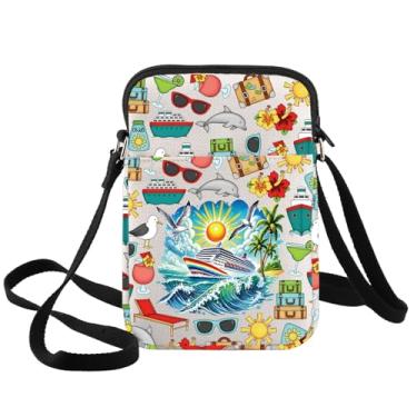 Imagem de BWWKTOP Bolsa transversal Cruise Journey Cruise Trip Gift Cruise Life Sling Bag Cruise Vacation Gift, Cruise Xk-b