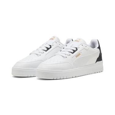 Imagem de PUMA Tênis unissex Shuffle Downtown, Puma Puma branco azul-marinho, 42 BR