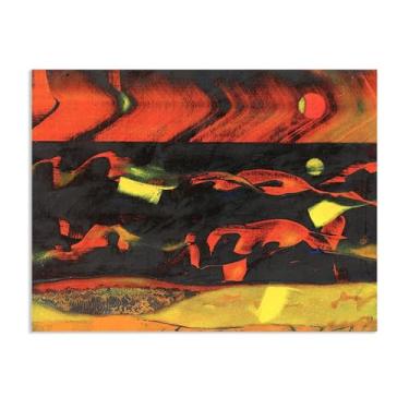 Imagem de Zeichn8u Pôster Max Ernst Reproduções de Migração de Pinturas Famosas Surrealismo Arte de Parede Tela Max Ernst Decoração de Parede para Presentes de Sala de Estar 80 x 60 cm (32 x 24 polegadas) Sem