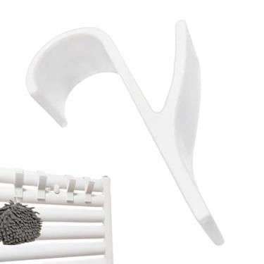 Imagem de Ganchos para Casa de Banho - Organizador Poupa Espaço,Suportes Ajustáveis para Toalhas e Aquecedor,Para Casacos Bolsas Chapéus Chaves Cozinha Porta Banho Sala Entrada Área de Lavanderia