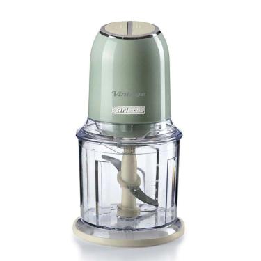 Imagem de Triturador De Alimentos Ariete Vintage Verde 250W 2 Velocidades Linha Retrô Modelo 438 220V