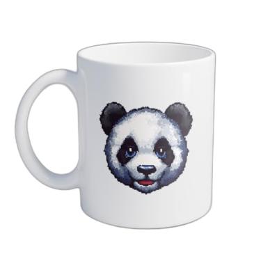 Imagem de Caneca Xícara de Café Porcelana 300ml com Desenho de Panda