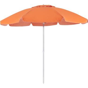 Imagem de Bel - Guarda-Sol Bagum Top 2,4m Cabo de Aluminio Articulado Vareta Fibra Laranja