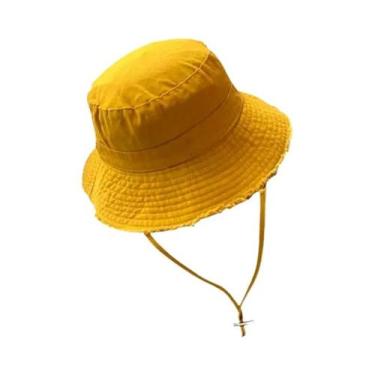 Imagem de Chapéu De Praia Dobrável Com Franjas Para Mulheres, Proteção Solar, Co