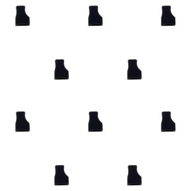 Imagem de DGZZI 10 peças de tampa de ponta de bomba de xarope de café 26 x 19 mm tampa de vedação de borracha preta mantém condimentos de açúcar oliva limpos preservados para barista café uso doméstico