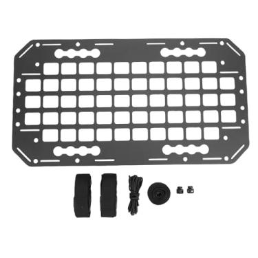 Imagem de Acouto Rack de Painel Molle para Cama de Caminhão 489x267x2mm para Uso Com Painel de Armazenamento Modular de Veículo Com Pista L para Carro de Caminhão RV