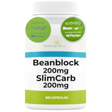 Imagem de Slimcarb 200mg + Beanblock 200mg 60 Cápsulas - Com Selo de Autenticidade