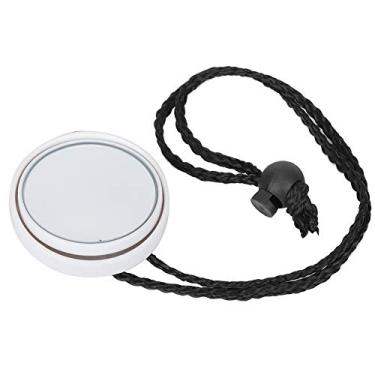 Imagem de Generic Espelho Retrovisor de Mergulho Equipamento de Segurança Leve Ajustável para Mergulho Autônomo 360 Graus HSJ-928 Com Cordão para Em Cavernas, Em Barco, Em Espaço Estreito ABS Preto (Branco)