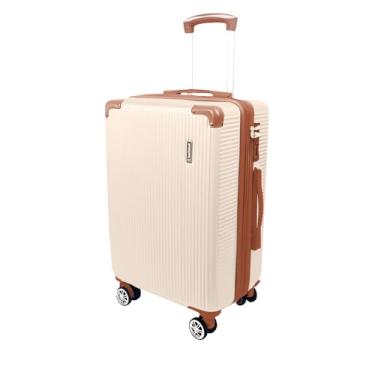 Imagem de Mala Bordo 10kg Com Frasqueira Bagagem de Mão Expansivel Padrão ANAC com 4 Rodas duplas 360° Porta Copo Cadeado AntiFurto Mala de Viagem Alça Lateral com Divisória, Leve Resistente