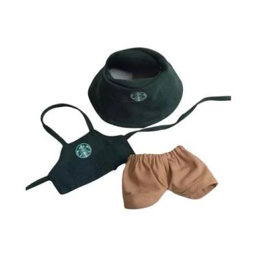 Imagem de Boneca Labubu Baby Doll Coffee Blind Box V1 V3 De 17cm, Roupa De Subst