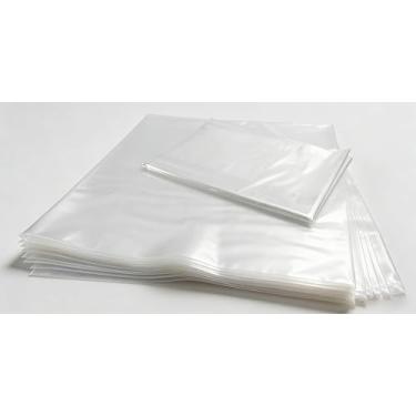 Imagem de Sacos plásticos transparentes extragrandes para armazenamento, movimentação e embalagem (5, 101,6 x 152,4 cm)